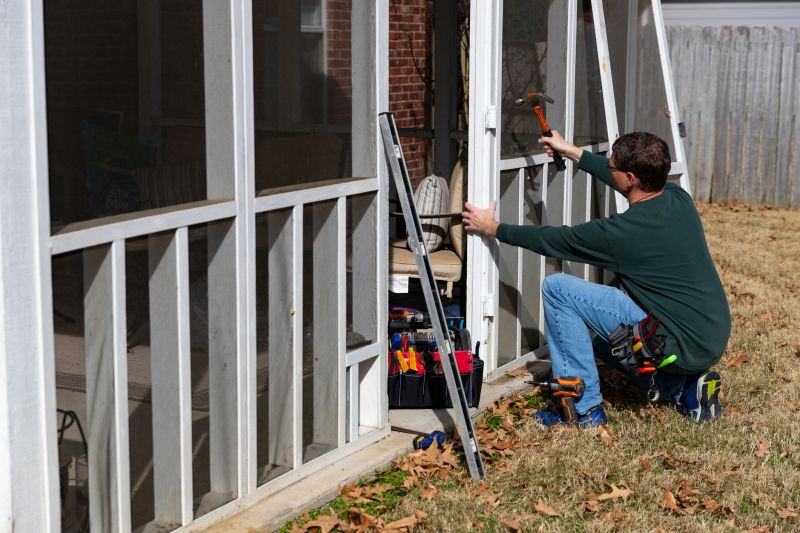 Courtyard Gazebo Installation